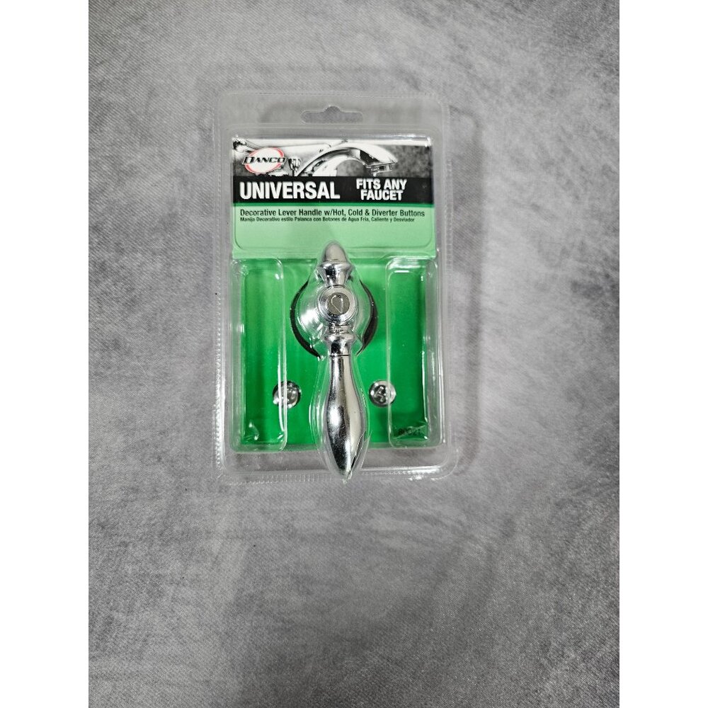 Danco 80021 Universal Decorative Handle W/ Hot-cold An Diverter Button